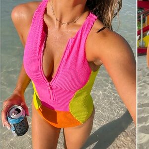 Show Me Your Mumu Shoreline One Piece Scrunch Swim